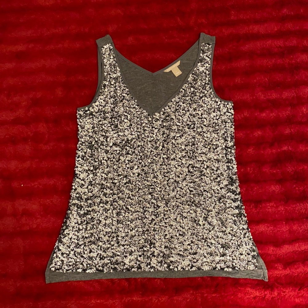 BANANA REPUBLIC Sequined Tank
